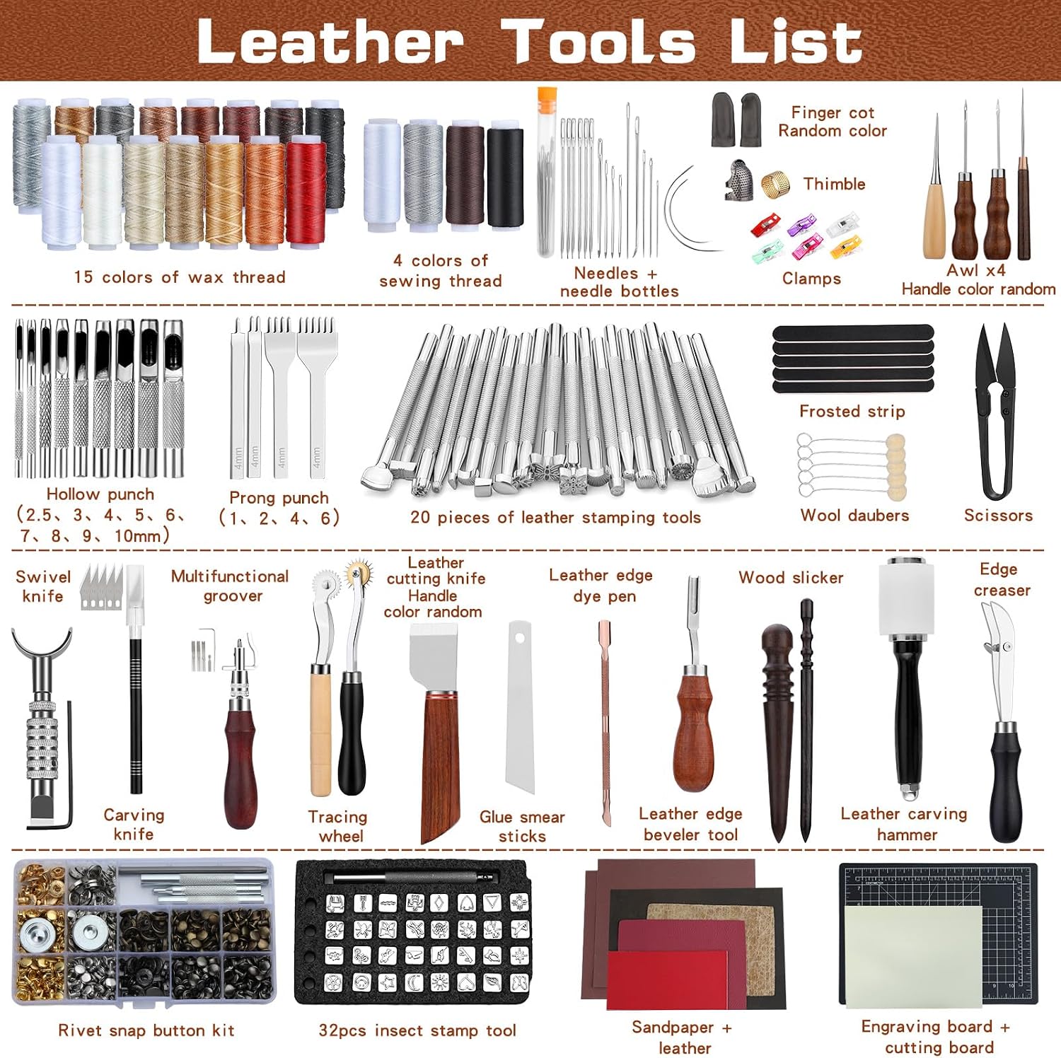 가죽 공예 도구 세트, 가죽 가공 키트, 맞춤형 핸드백 - Craft Tools 리뷰 및 가격