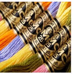 원룸 프렌치 DMC 자수실--447개 오래된 색상 +  - Cotton Embroidery Thread Skeins 리뷰 및 가격