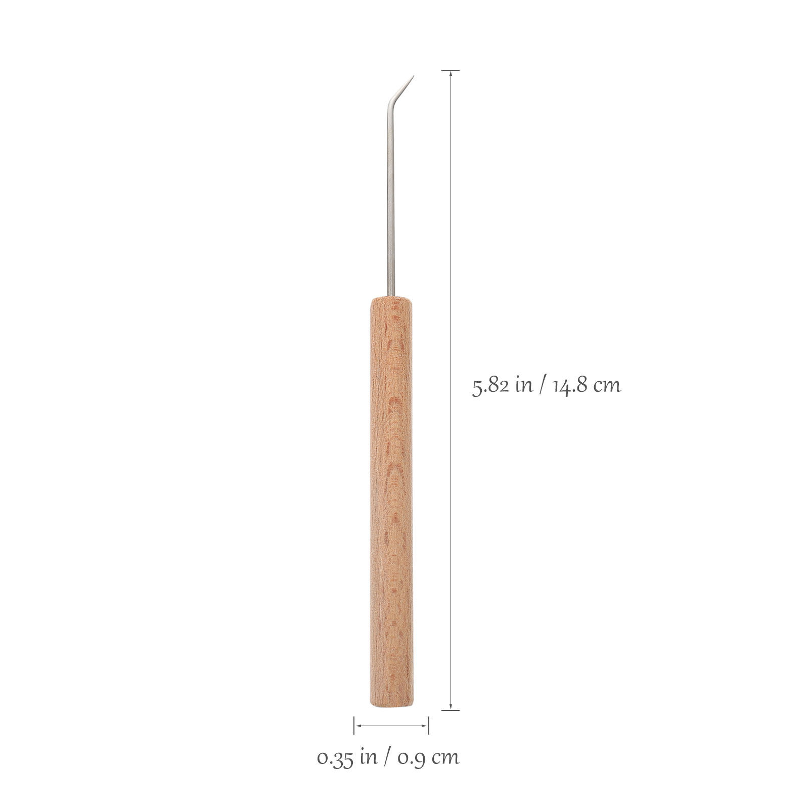 1개입, 인체공학적 디자인의 나무 손잡이 크로셰 바늘, - Wooden Crochet Hooks Ergonomic Handle 리뷰 및 가격